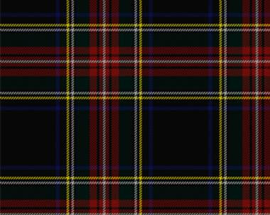 Stewart Black Modern Tartan Self-Tie Bow Tie | Scottish Shop