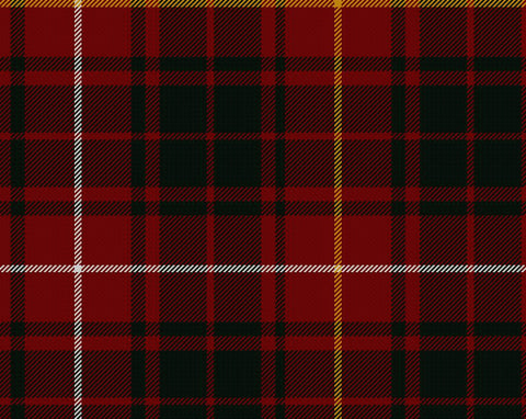 Bruce Tartan Pocket Square Handkerchief | Scottish Shop