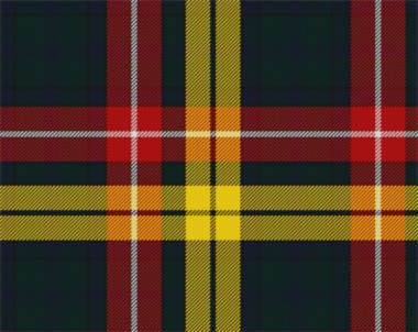 Buchanan Tartan Pocket Square Handkerchief | Scottish Shop