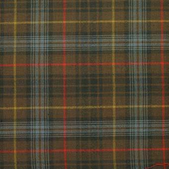 Stewart Hunting Weathered Tartan Pocket Square | Scottish Shop