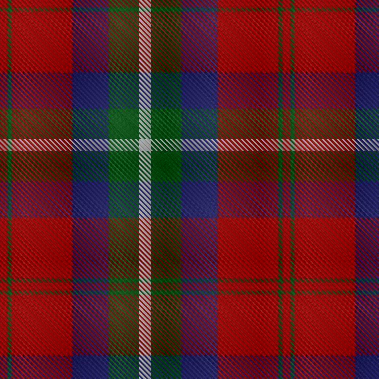 Ruthven Modern Tartan Scarf | Scottish Shop