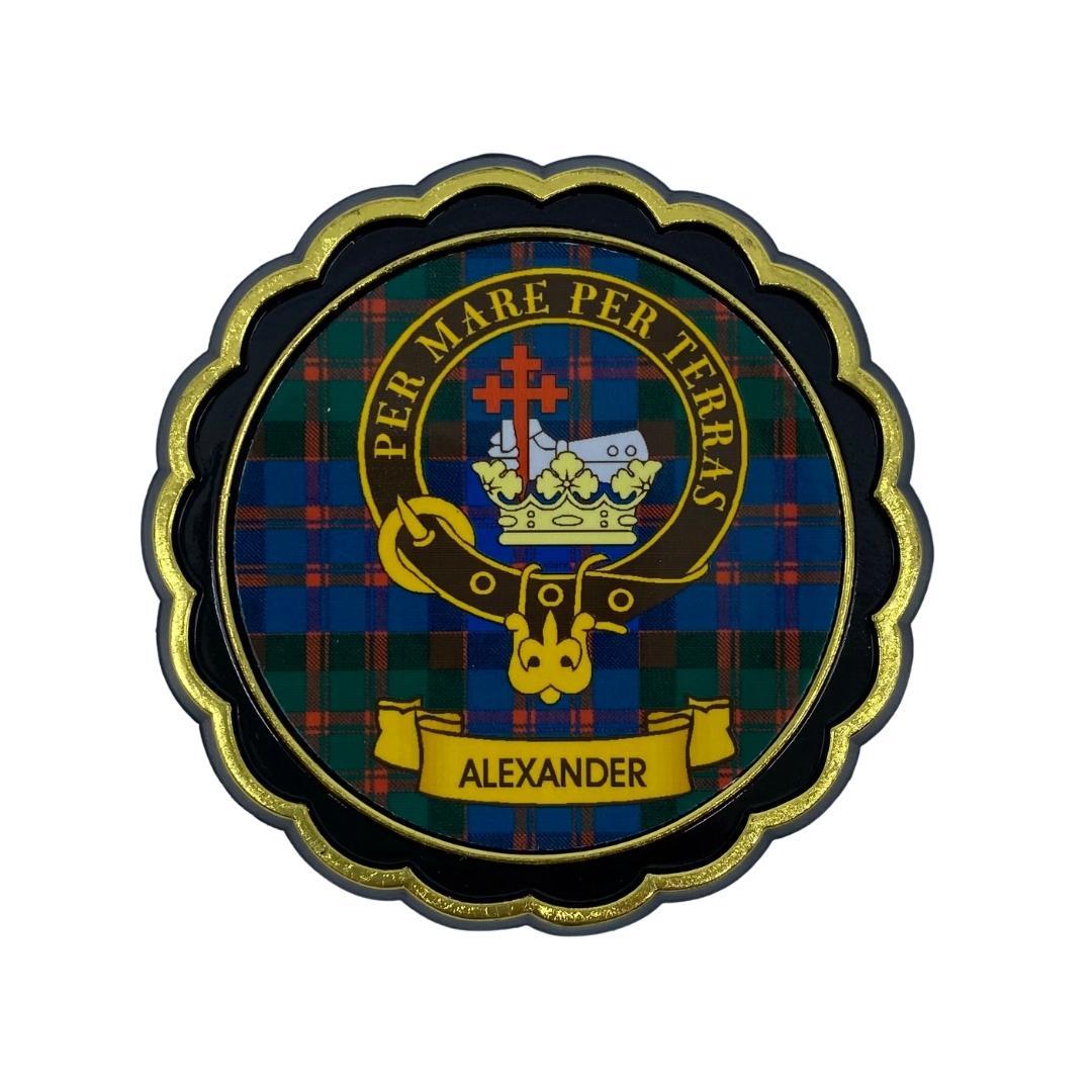 Alexander Clan Magnet | Scottish Shop