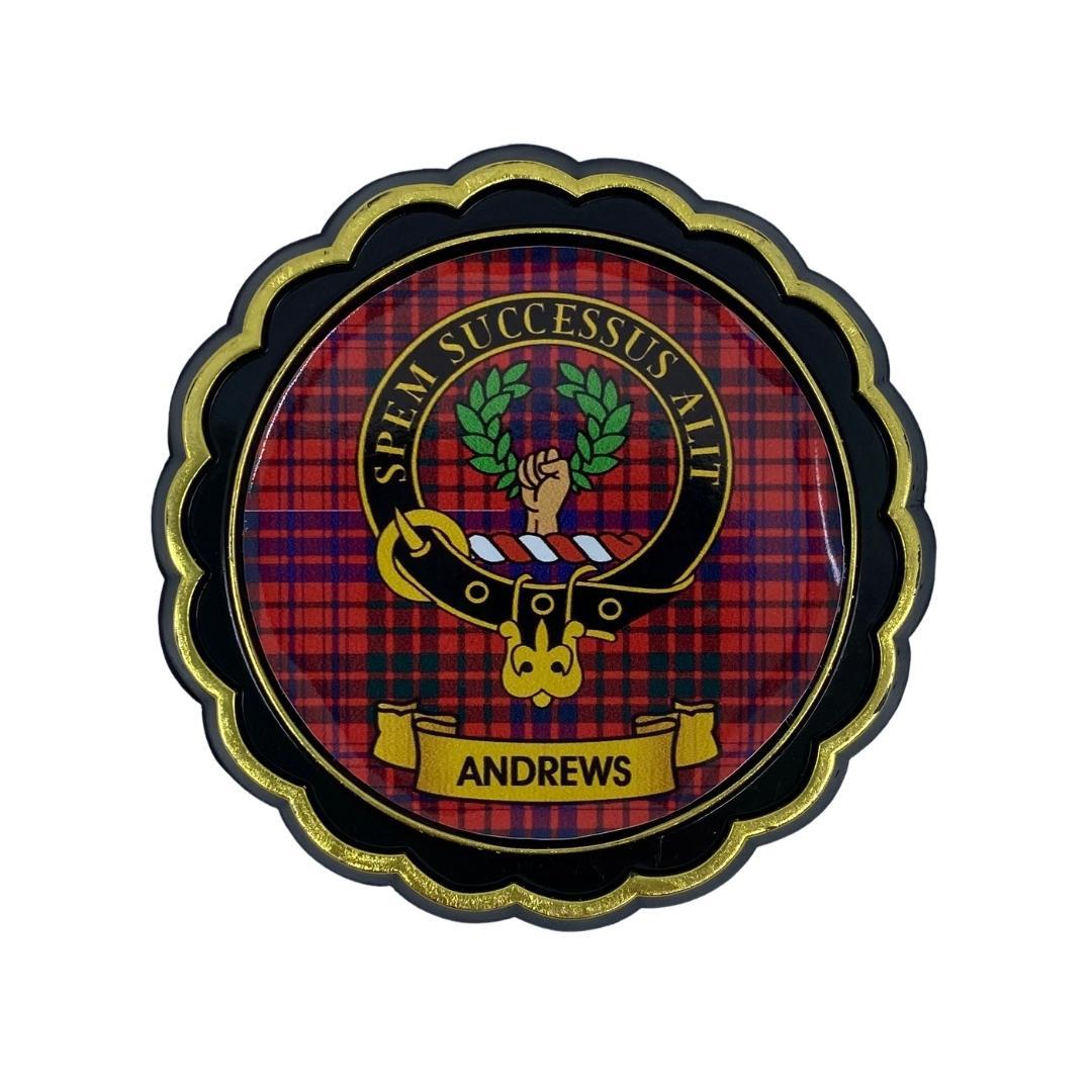 Andrews Clan Magnet | Scottish Shop