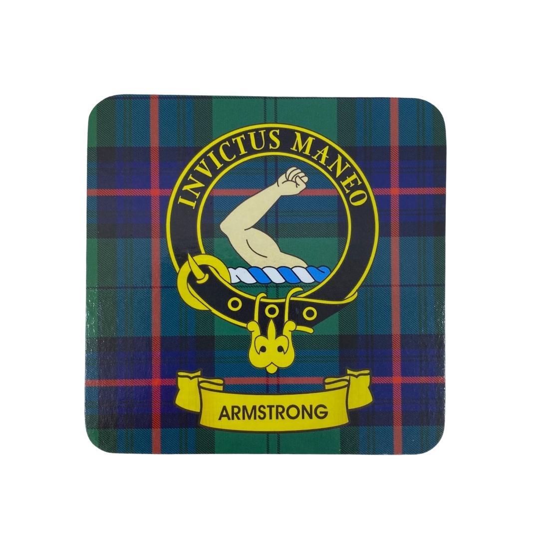 Armstrong Scottish Clan buy Crest Badge Tankard