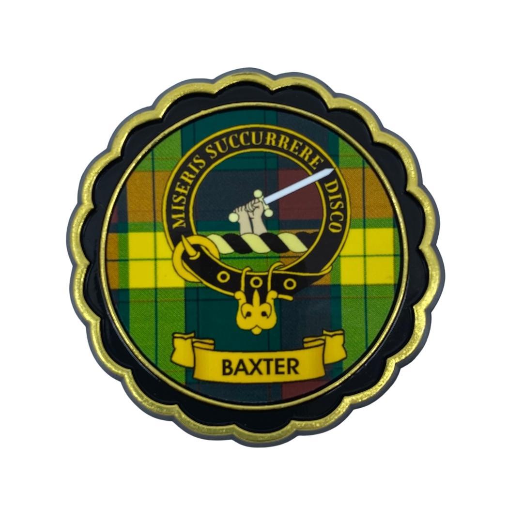 Baxter Clan Magnet | Scottish Shop
