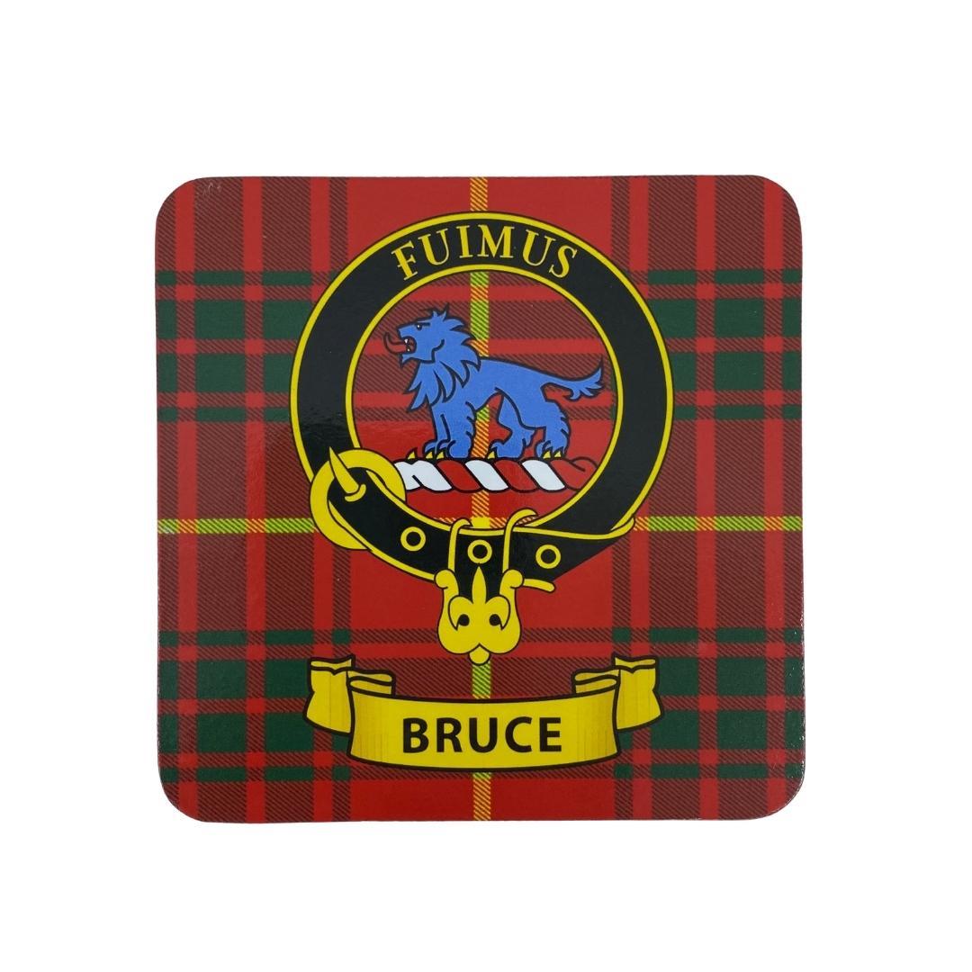 Popular Tartanforlife Bruce Clan Badge Tartan Blanket