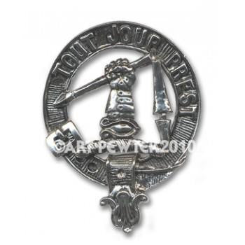 Carmichael Clan Crest Badge/Brooch | Scottish Shop
