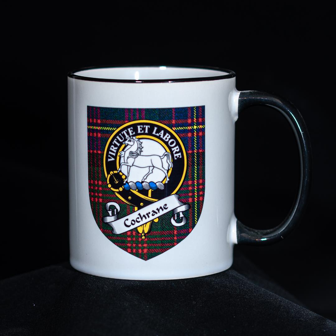 Cochrane Scottish Clan Crest shops Badge Tankard