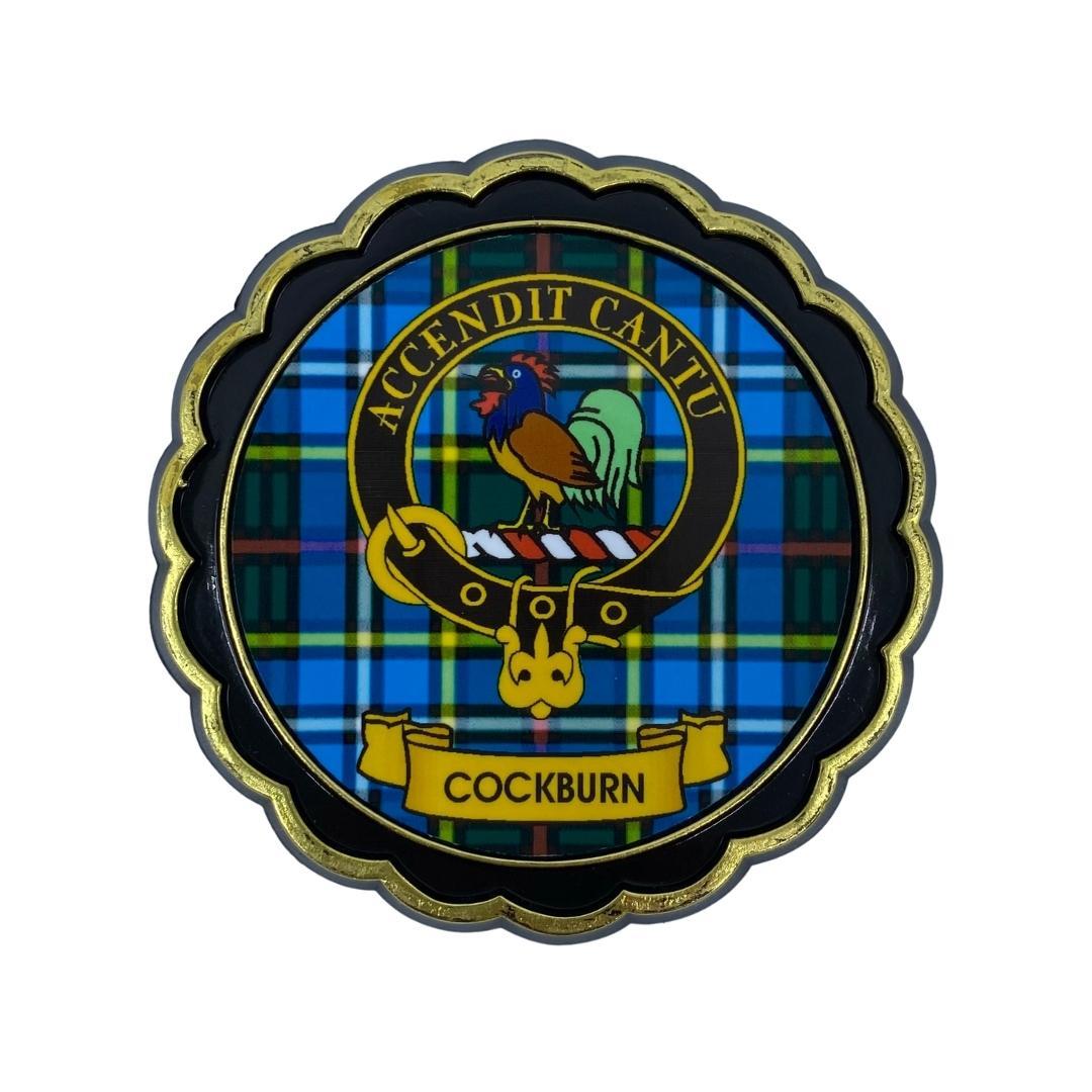 Cockburn Clan Magnet | Scottish Shop