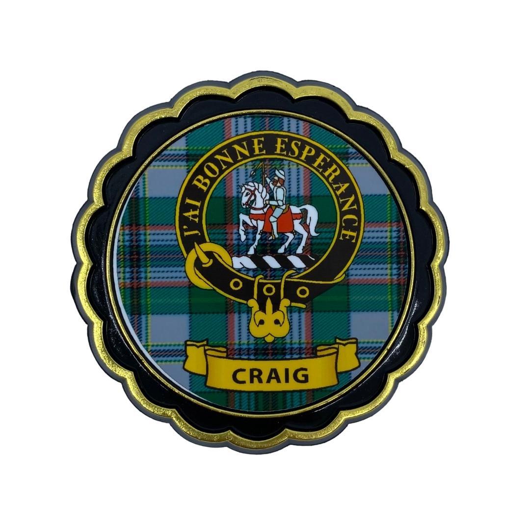 Craig Clan Magnet | Scottish Shop