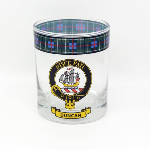 Duncan Clan Crest Whisky Glass