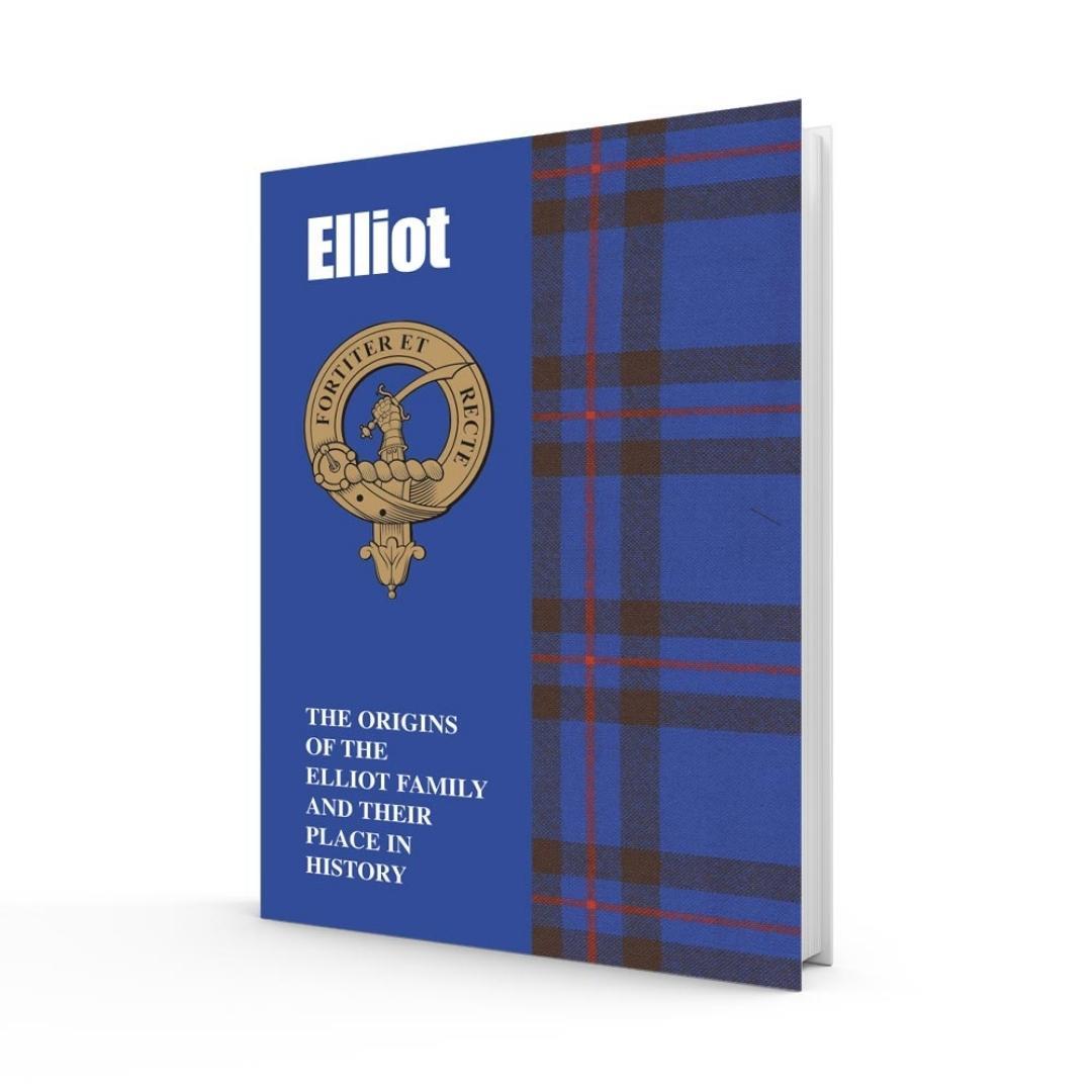 Tartanforlife Elliot Clan Badge Tartan Blanket top