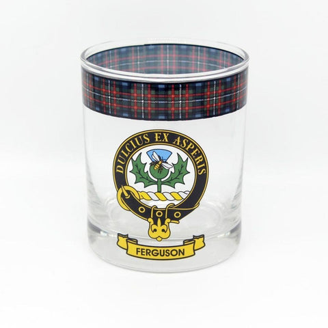 Ferguson Clan Crest Whisky Glass