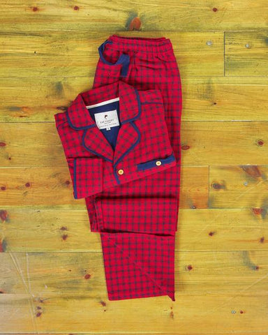 Red Check Flannel Pyjamas | Scottish Shop