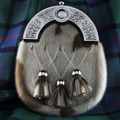 Celtic Seal Skin Formal Sporran | Scottish Shop 