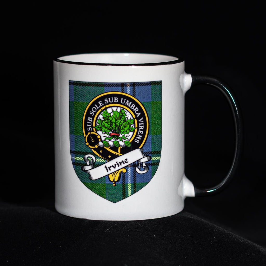 Irvine Clan Crest Mug