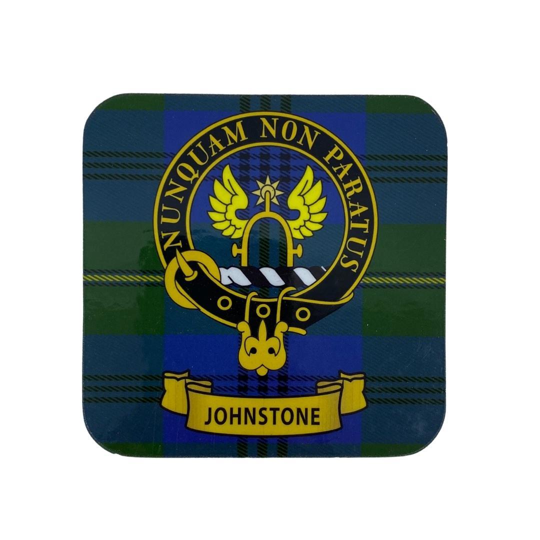 Tartanforlife Johnstone Clan Badge Tartan popular Blanket