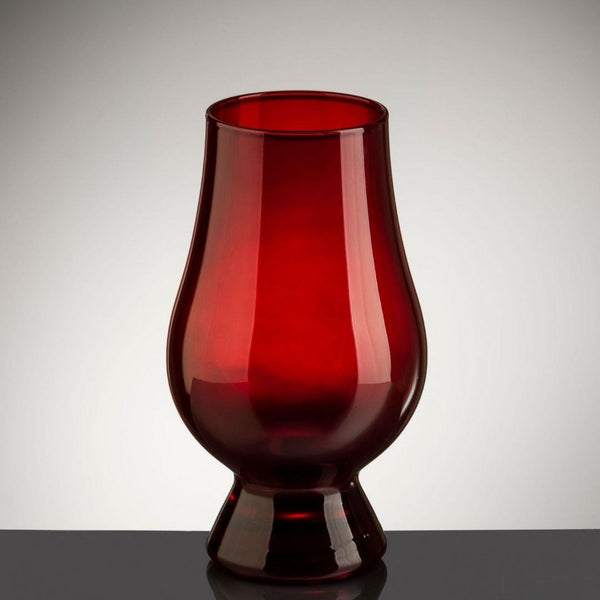 Red Crystal Glencairn Glass