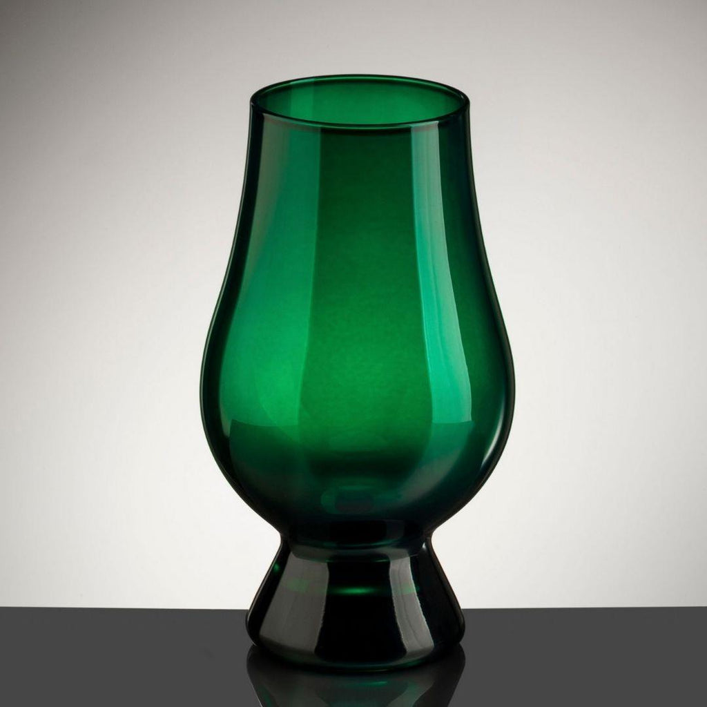 Green Crystal Glencairn Glass