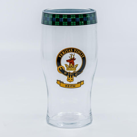 Keith Clan Crest Pint Glass