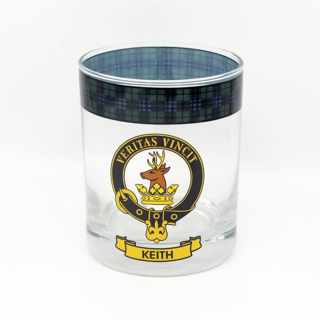 Keith Clan Crest Whisky Glass