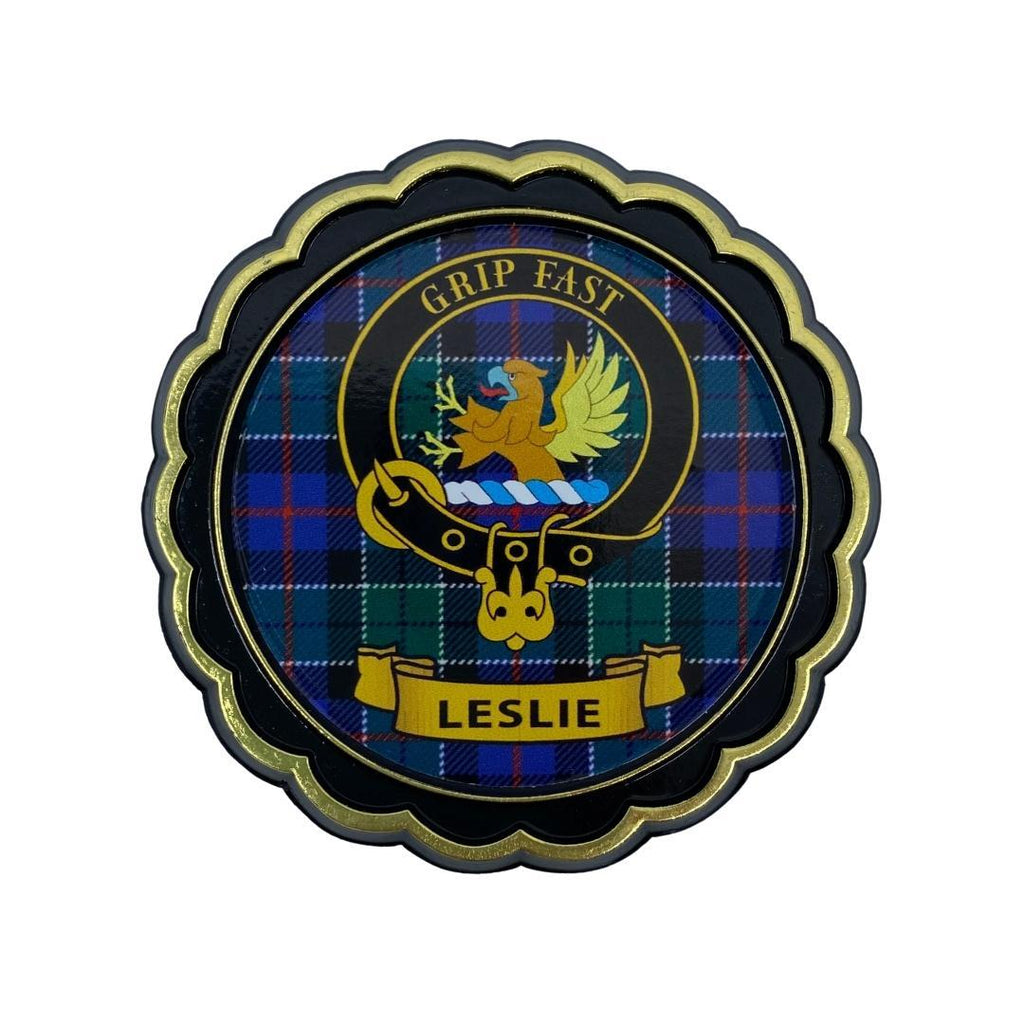 Leslie Clan Magnet | Scottish Shop