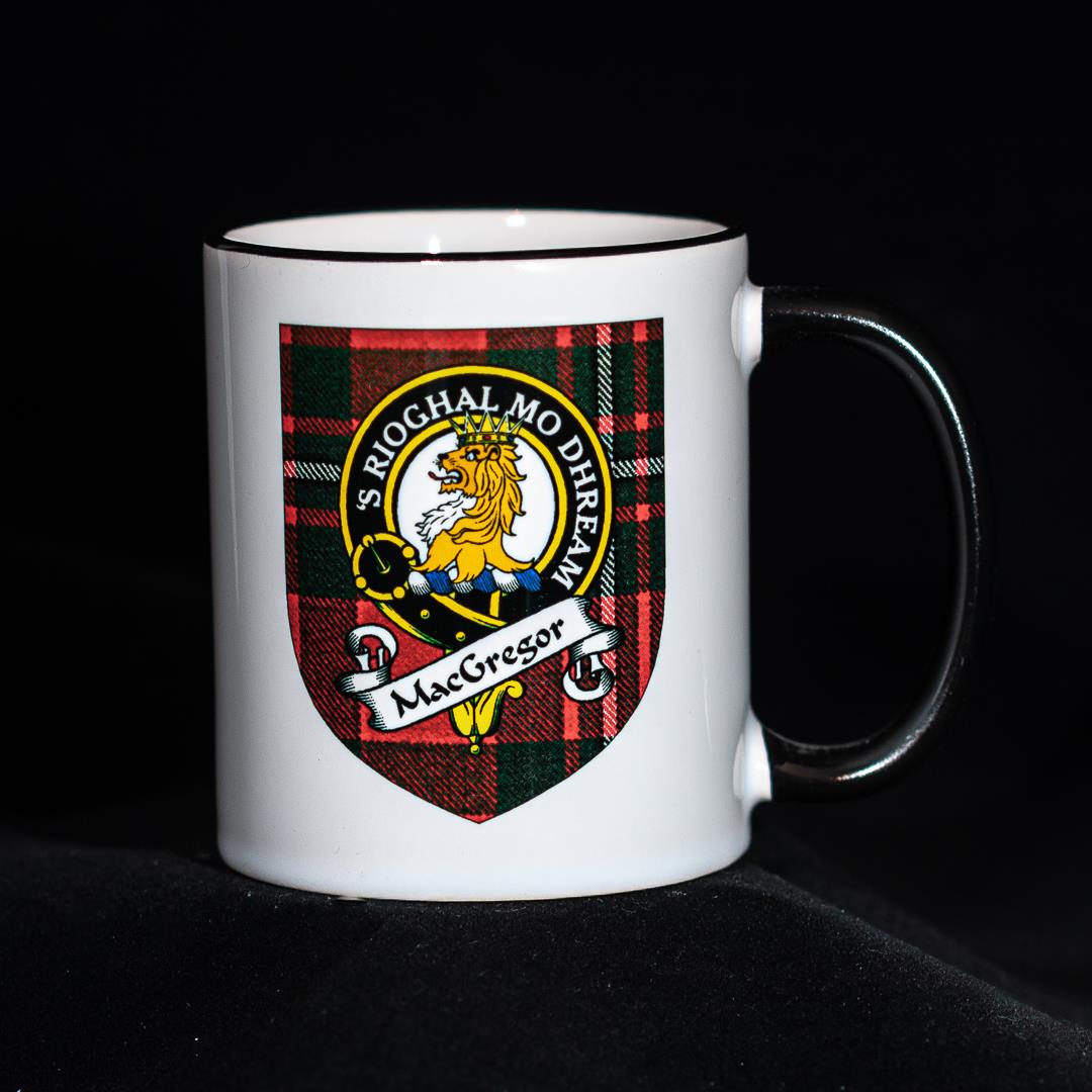 MacGregor Scottish Clan Crest shops Badge Tankard