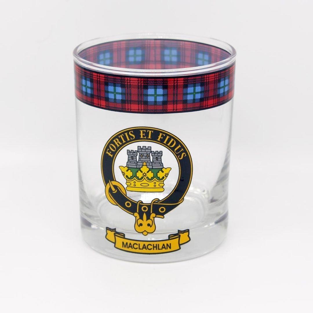 MacLachlan Clan Crest Whisky Glass