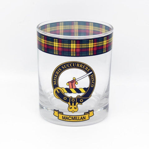 MacMillan Clan Crest Whisky Glass