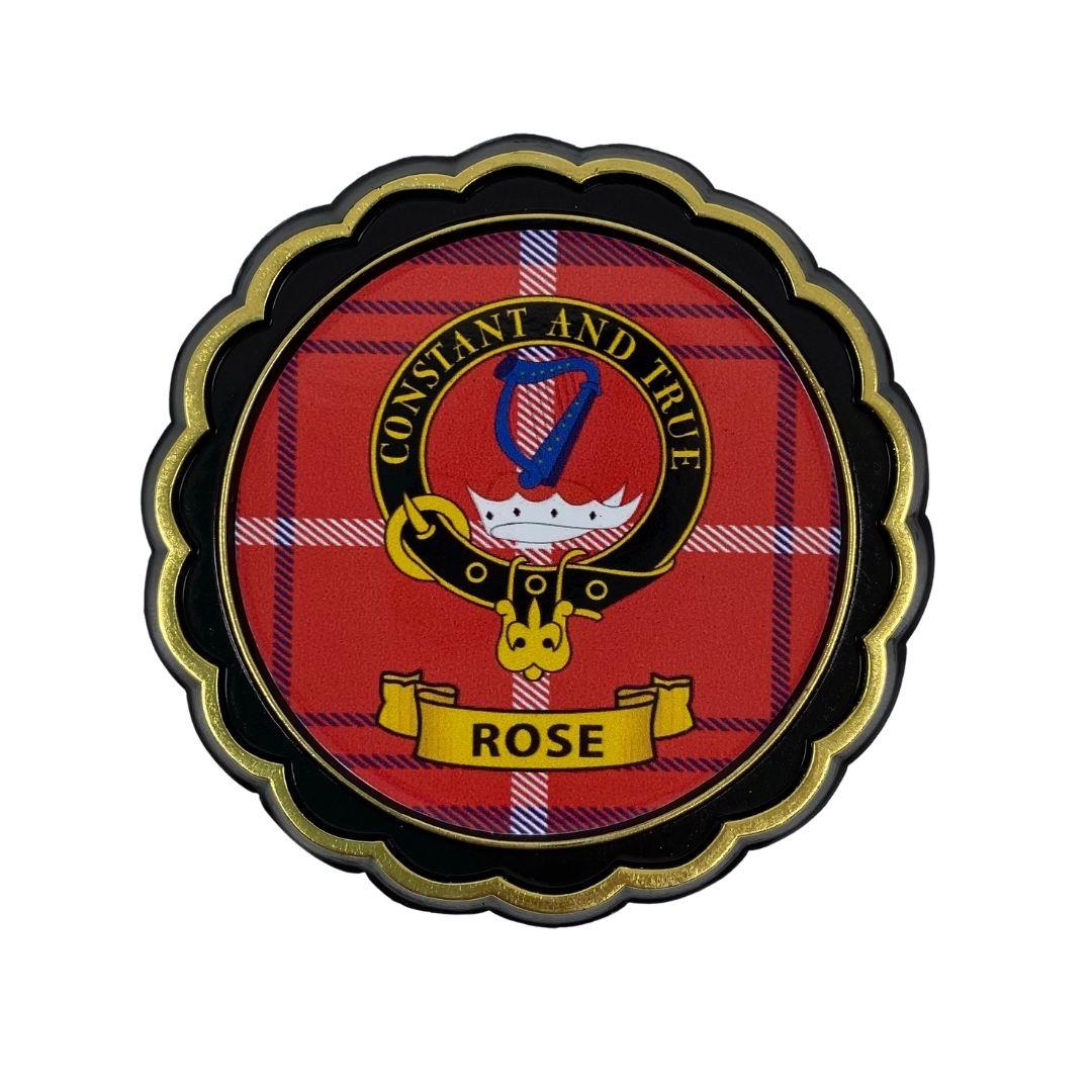 Rose Clan Magnet | Scottish Shop