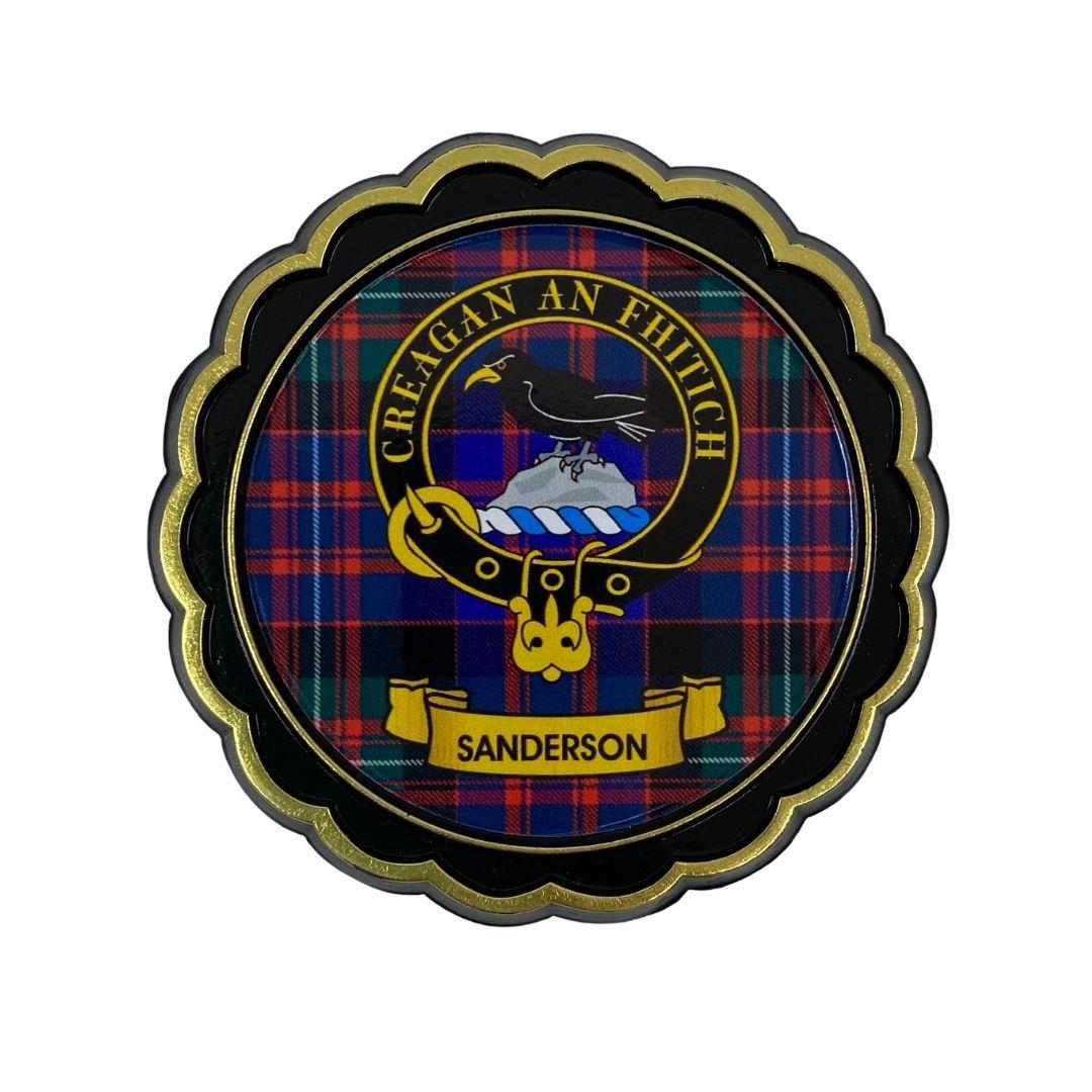 Sanderson Clan Magnet | Scottish Shop