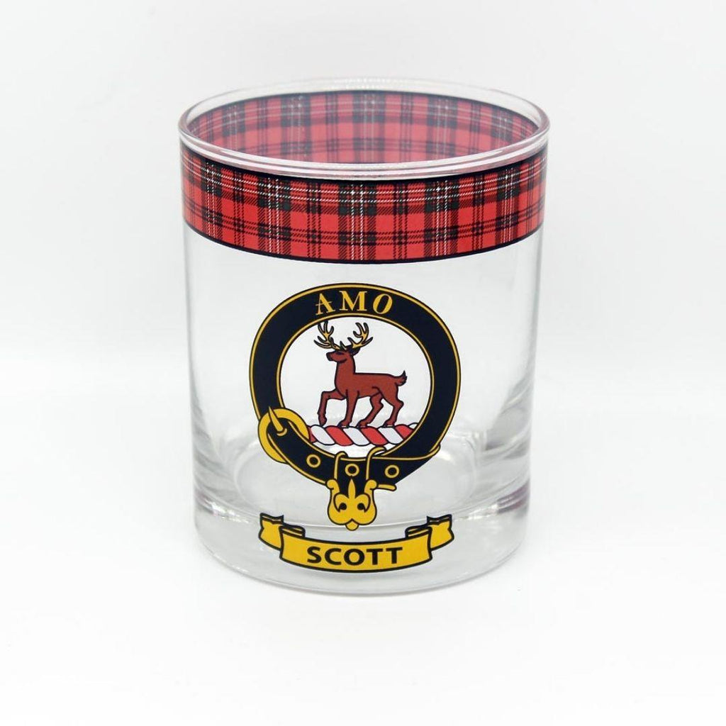 Scott Clan Crest Whisky Glass