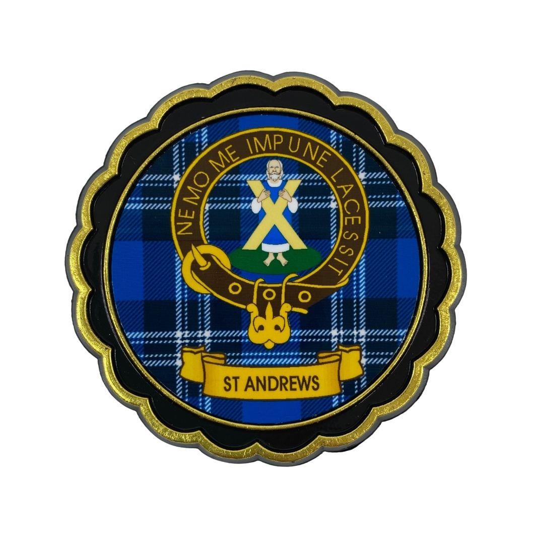 St. Andrews Clan Magnet | Scottish Shop