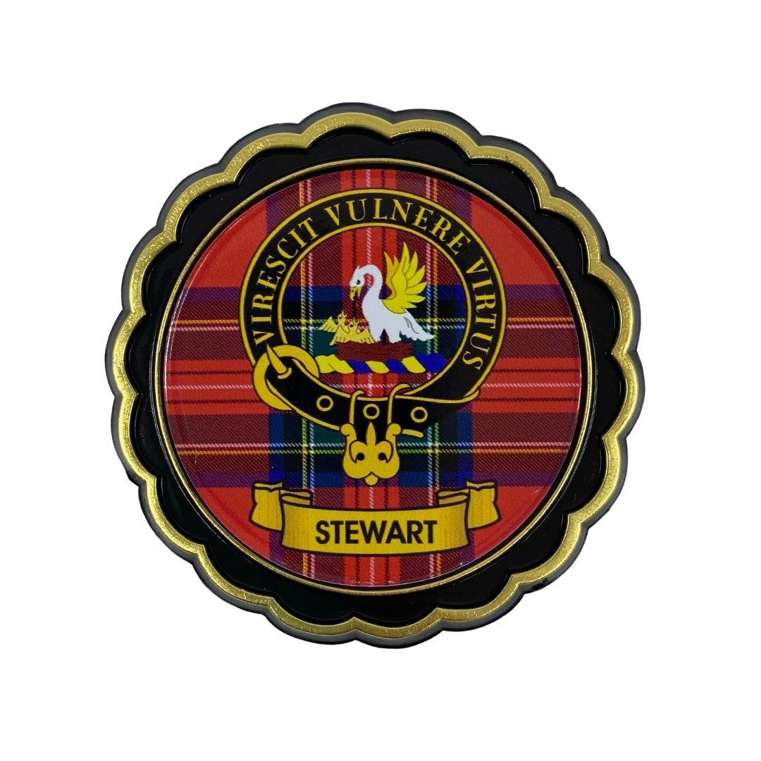 Stewart Clan Magnet | Scottish Shop