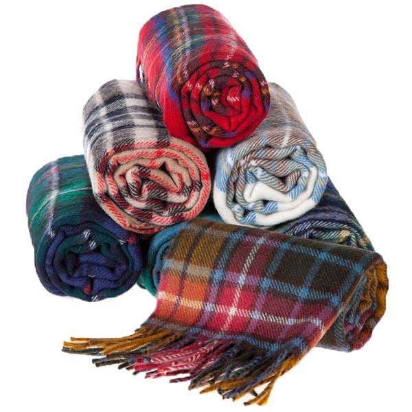 Stewart Dress Modern Lambswool Scarf | Scottish Shop