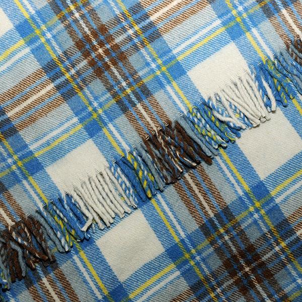 Blue Stewart Tartan Blanket, Throw, Rug | Scottish Shop