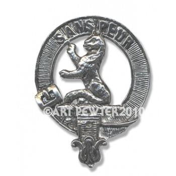 Sutherland Clan Crest Badge/Brooch | Scottish Shop