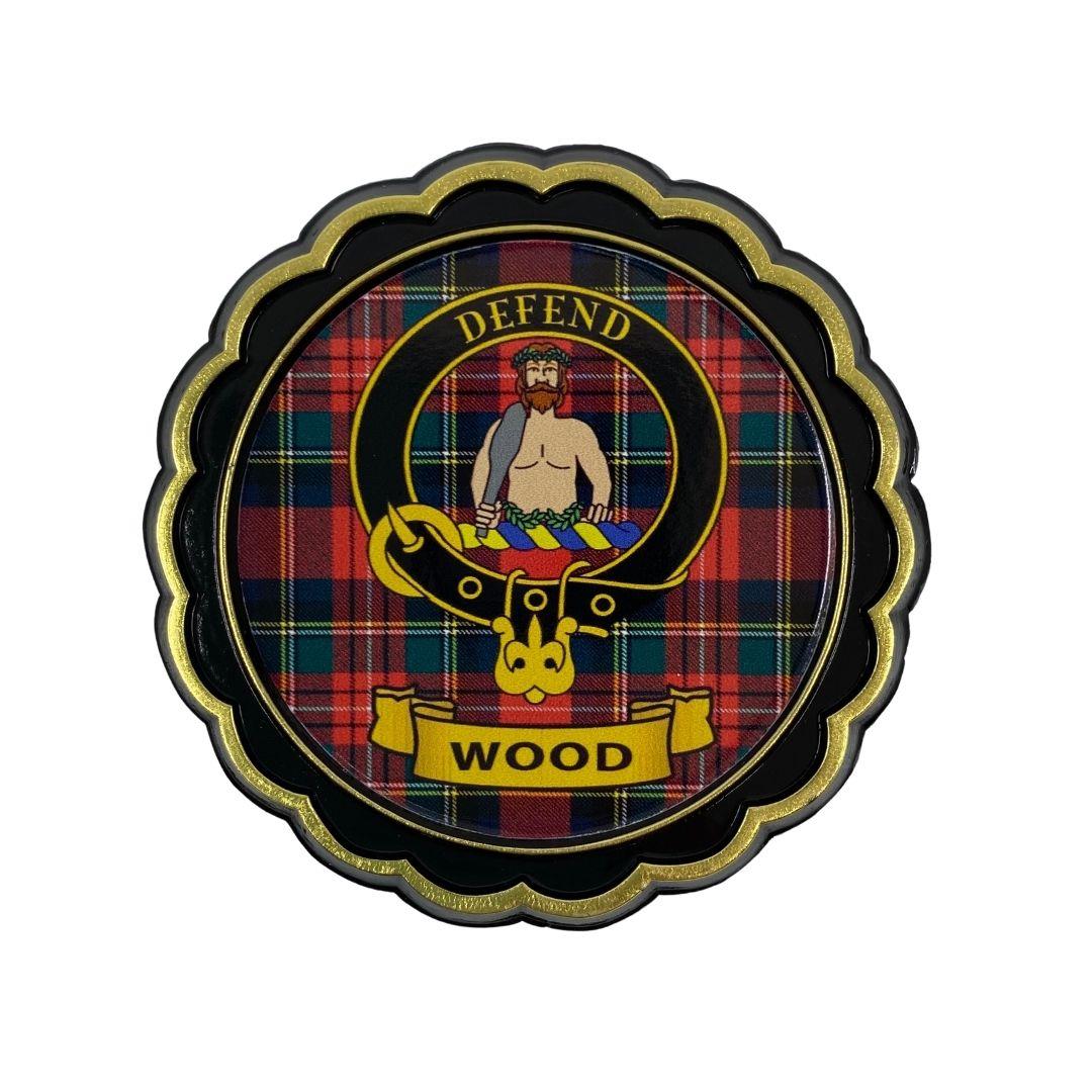 Wood Clan Magnet | Scottish Shop