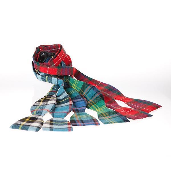 Campbell Faded Weathered Tartan Self-Tie Bow Tie | Scottish Shop